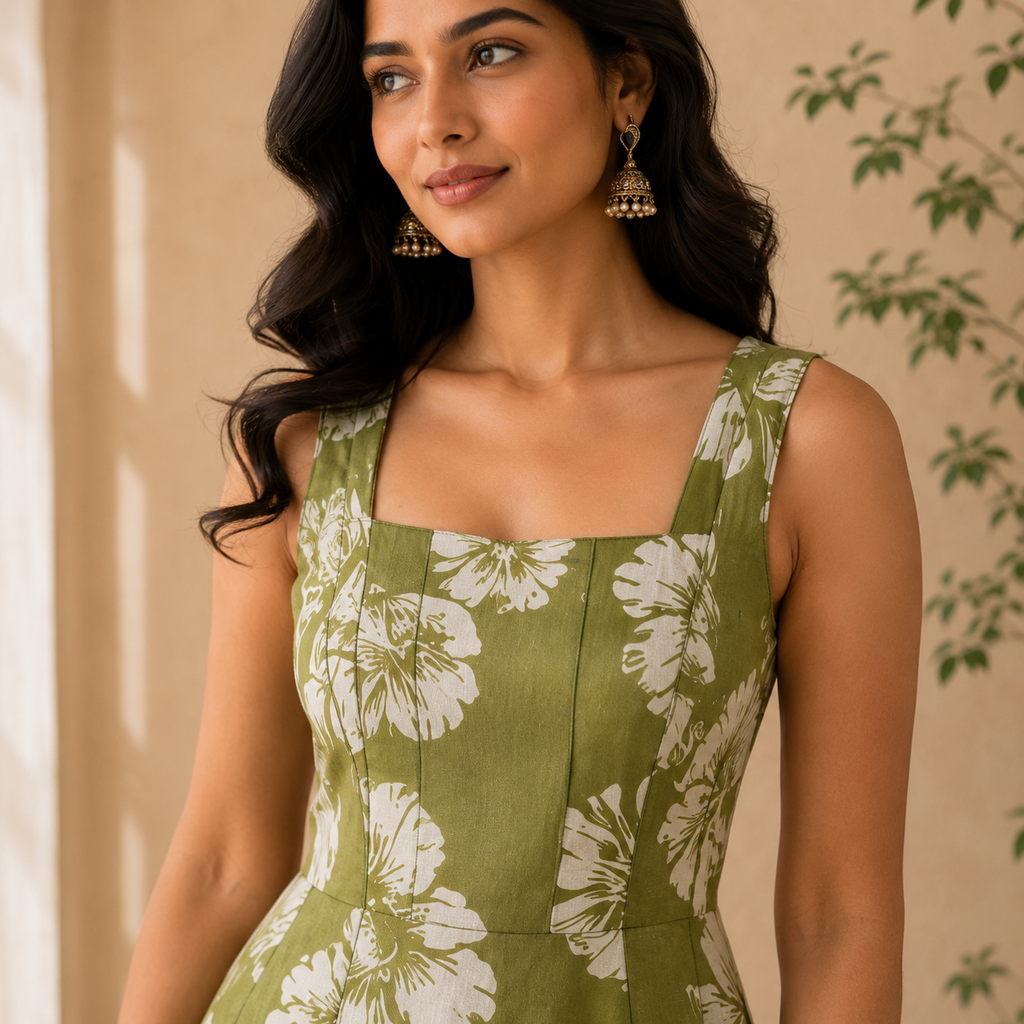 SANAH – A-Line Princess Seam Dress