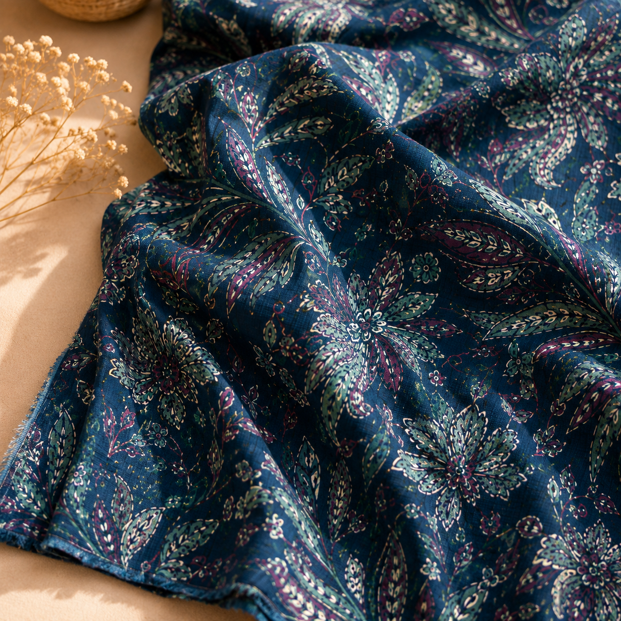 MUKTHI – Panelled A-Line Maxi Dress